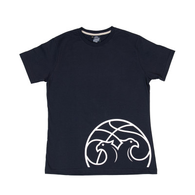 Majica dječija teget KK Budućnost side logo size XS