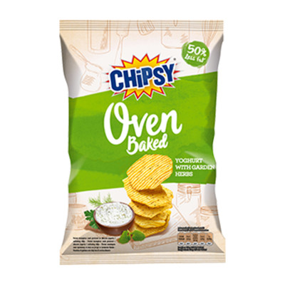 Chipsy oven yogurt herbs 125 g Marbo