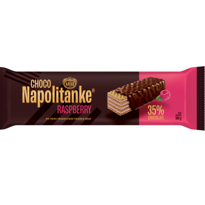 Choco napolitanke malina 108g Kraš