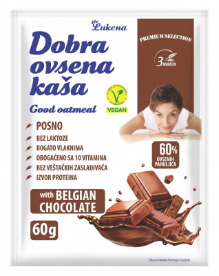 Dobra ovsena kaša čokolada 60 g