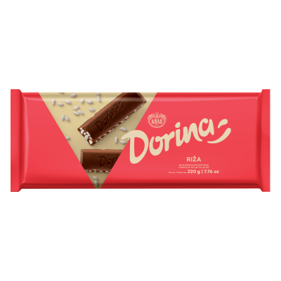 Dorina čokolada sa rižom 220 g Kraš