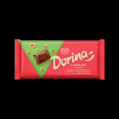 Dorina cokolada lješnjak 80g Kraš