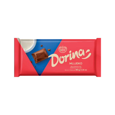 Dorina mliječna čokolada 80 g Kraš