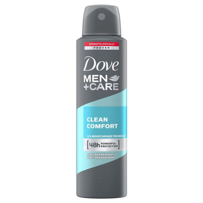 Dove men+care deo ac clean comfort 150ml