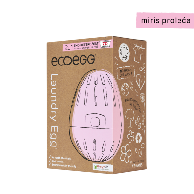 Eko deterdžent  za veš 2u1 miris proljeća 70 pranja Ecoegg