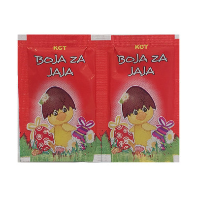 Boja za jaja-crvena KGT