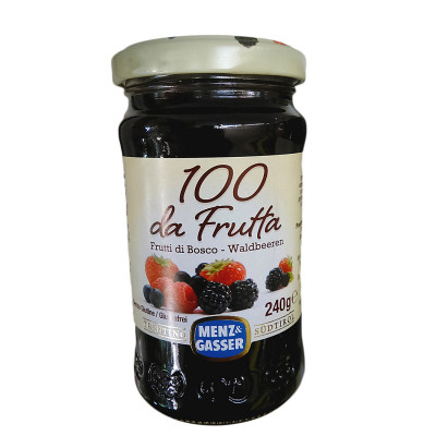 Džem šumsko voće 100% 240 g Menz & Gasser