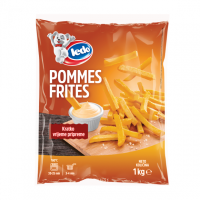 Pomfrit 1 kg zamrznuto Ledo