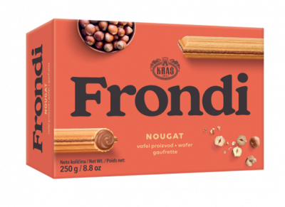 Frondi vafel nougat 250g Kraš