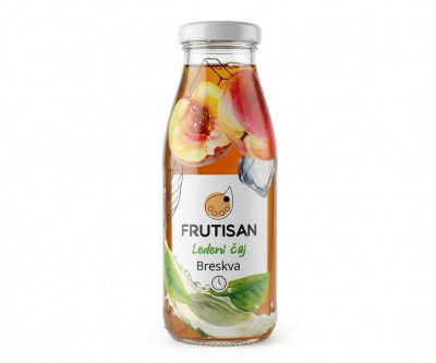 Frutisan ledeni čaj breskva 250ml staklo