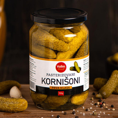 Kornišoni I Klasa 680g Volim