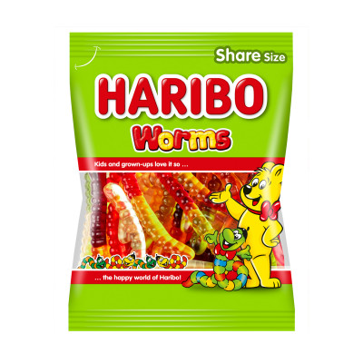 Haribo wummis 200 gr bomboni - u obliku glista
