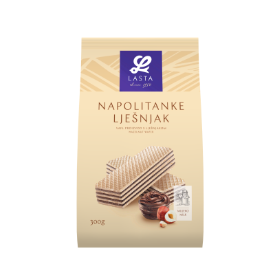 Napolitanka lješnik 300g Lasta