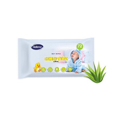 Hellena Vlažne Maramice Sensitive Care 72/1