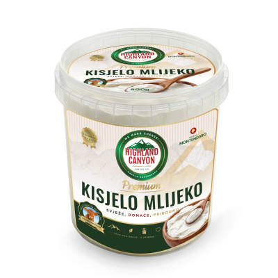 Kisjelo mlijeko 800g Highland Canyon
