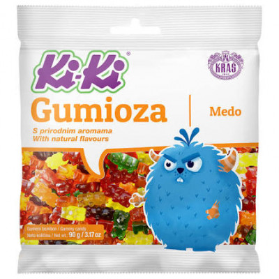 Ki-ki medo gumeni bonboni 90 g Kraš