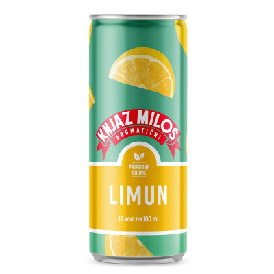 Knjaz Milos kisjela voda limun 0.33l lim.