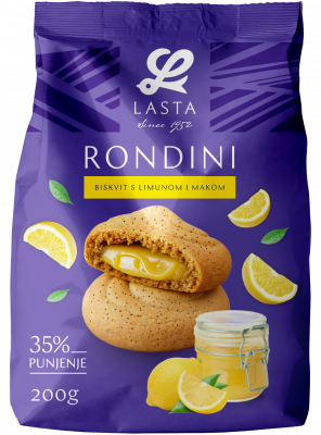 Lasta rondini limun mak 200g