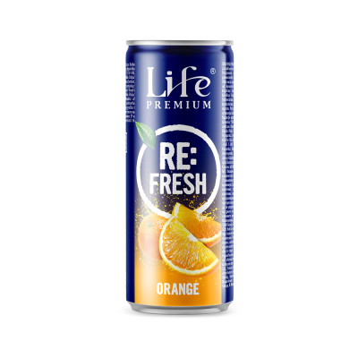Sok life premium pomorandža 0.25l limenka Nectar