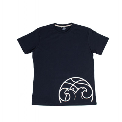 Majica muška teget KK Budućnost side logo size S