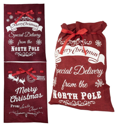 Vreća Merry Christmas 50x70cm Kasaviva