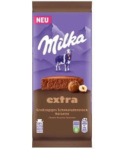 Milka Extra Noisette 190g
