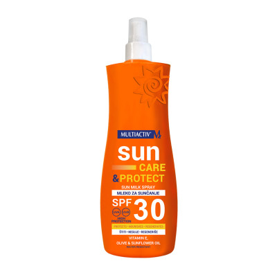 Multiactiv sun C&P mlijeko za sunčanje spray 30 spray 200ml