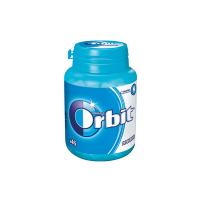 Orbit peppermint bottle 46 kom. 64g