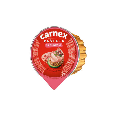 Pašteta sa šunkom 50 g Carnex
