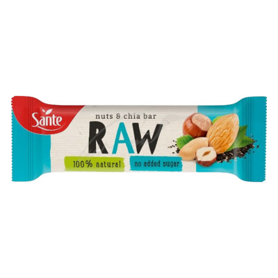 Raw voćni bar orasi&cia 35 g Sante