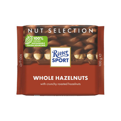 Ritter sport mlij.čokolada sa cijelim lješnicima 100g