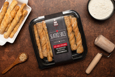 Slani štapići 300g Slatko srce