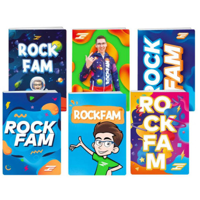 Premium sveska a4 karo 50 listova Dex Rock