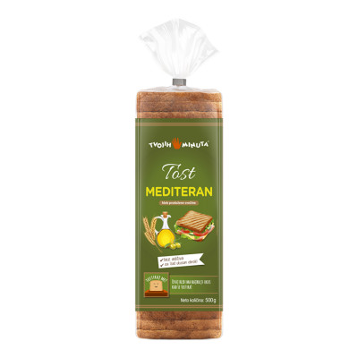 Tost Hljeb Integrale S Maslinovim Uljem 500 g Tvojih 5 Minuta