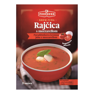 Krem supa paradajz sa mocarelom 80g Podravka