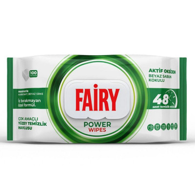 Univerzalne vlazne maramice za ciscenje bijeli sapun 100 kom. Fairy