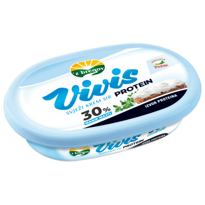 Vivis svjezi krem sir protein 100g Zbregov