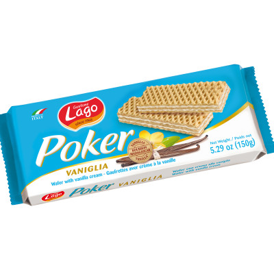 Napolitanka sa vanila filom 150 g Lago