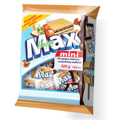 Napolitanke happy mini max 140 g Flis