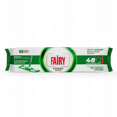 Vlazne maramice za mop bijeli sapun 50 kom. Fairy