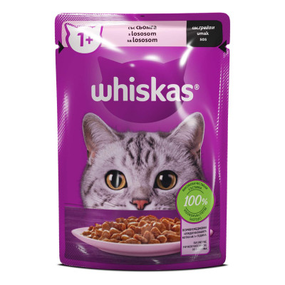 Whiskas hrana za macke losos 85g