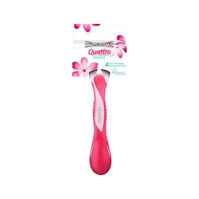 Wilkinson quattro smooth sensitive 12`s tear strip