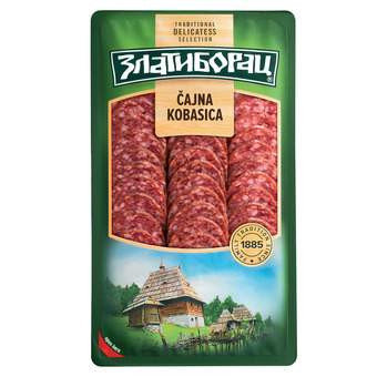 Zlatiborac čajna kobasica 100g slajs